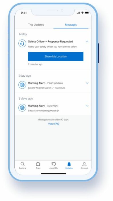 Business Travel App American Express Global Business Travel