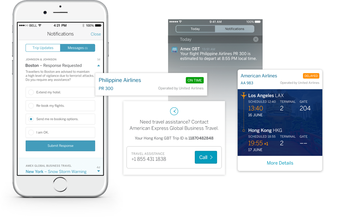 Business Travel App | American Express Global Business Travel