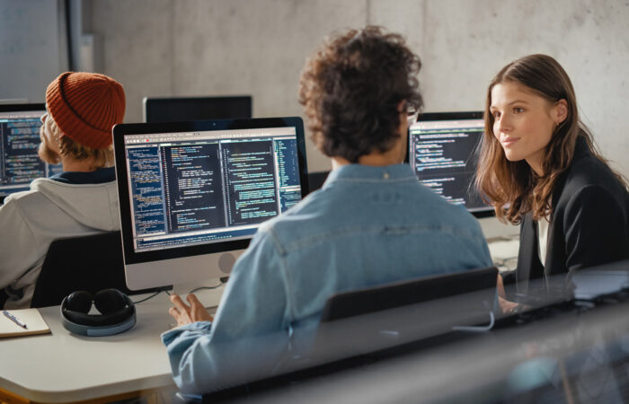 Employees Using AI and Machine Learning